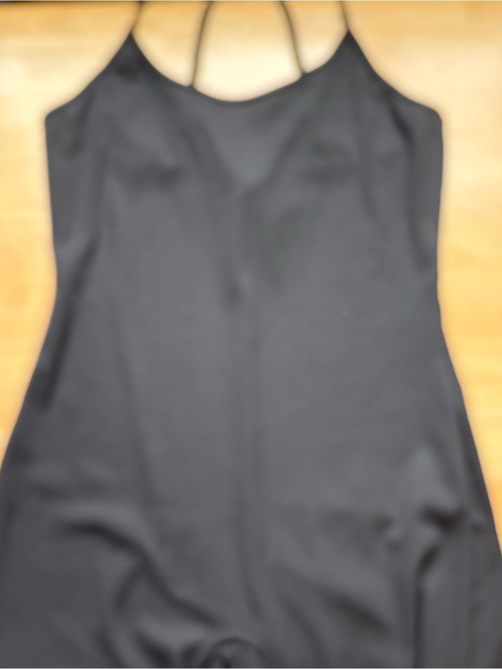 Women’s Black Strappy Jumpsuit Top